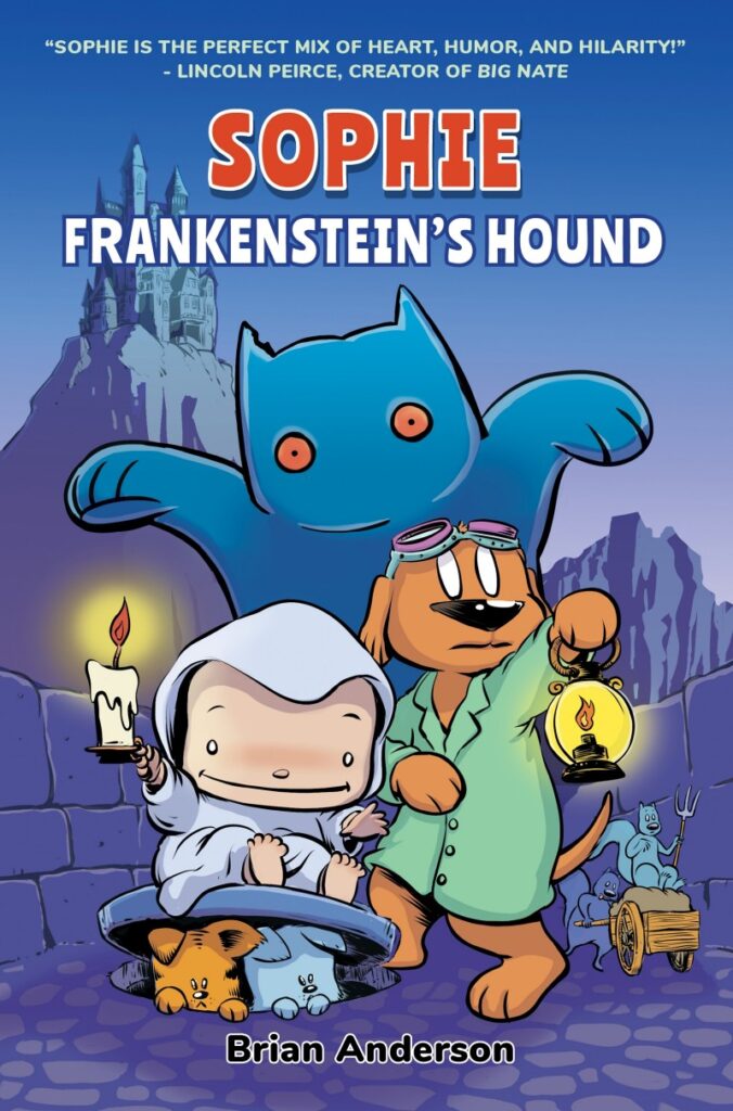 Sophie: Frankenstein's Hound Graphic novel for 8-12 year old kids