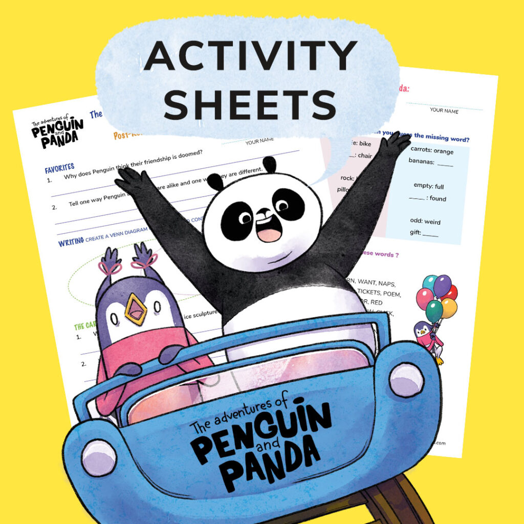 Penguin and Panda Fun and Games ACTIVITY KIT