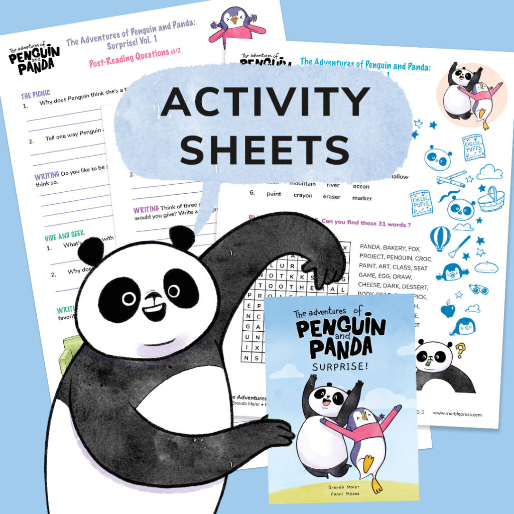 The Adventures of Penguin and Panda: Suprise! Vol 1 Activity KIT