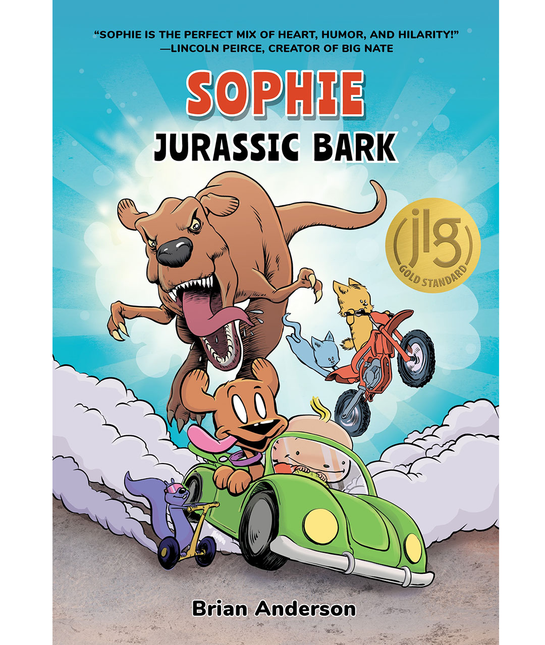 Sophie Jurassic Bark -Brian Anderson -Junior Library Guild Gold Standard