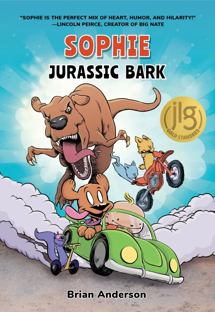 Sophie Jurassic Bark Marble Press, Junior Library Guild